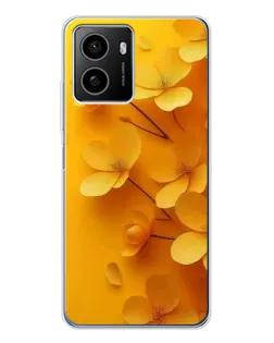 Чехол для HMD Pulse Plus с картинкой «Золотые лепестки»
