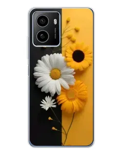 Чехол для HMD Pulse Plus с картинкой «Подсолнух и ромашка»