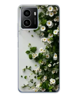 Чехол для HMD Pulse Plus с картинкой «Ветка мелких белых цветов»