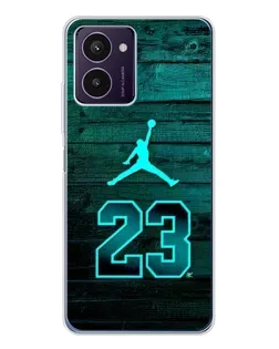 Чехол для HMD Pulse Pro с картинкой «Jordan Cyan 23»