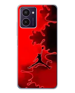 Чехол для HMD Pulse Pro с картинкой «Jordan Red Smoke»