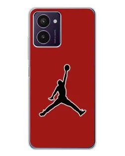 Чехол для HMD Pulse Pro с картинкой «Jordan Red Back»