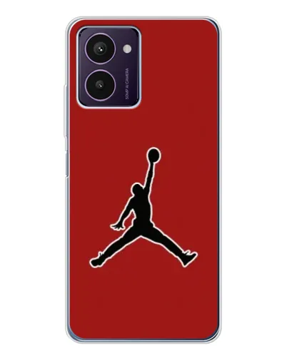 Чехол для HMD Pulse Pro с картинкой «Jordan Red Back»