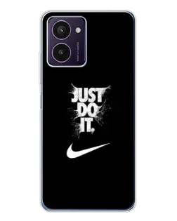 Чехол для HMD Pulse Pro с картинкой «Текстовый принт Nike»