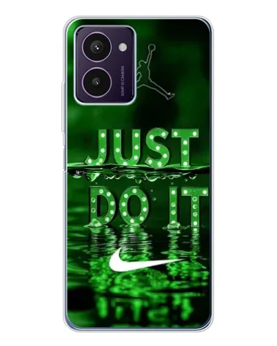 Чехол для HMD Pulse Pro с картинкой «Зеленый неоновый Nike»
