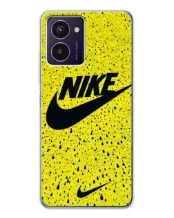 Чехол для HMD Pulse Pro с картинкой «Желтый текстурный Nike»