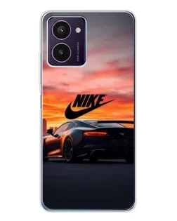 Чехол для HMD Pulse Pro с картинкой «Nike и суперкар»