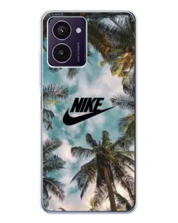 Чехол для HMD Pulse Pro с картинкой «Тропический принт Nike»