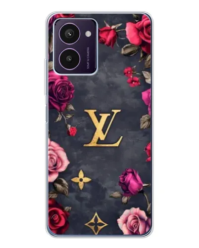 Чехол для HMD Pulse Pro с картинкой «Цветочный Louis Vuitton»