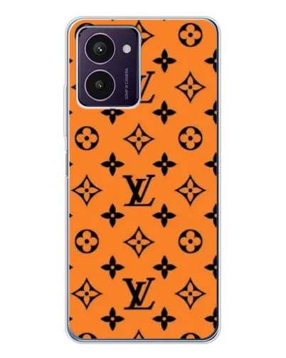 Чехол для HMD Pulse Pro с картинкой «Оранжевый стиль LV»