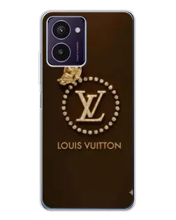 Чехол для HMD Pulse Pro с картинкой «LV — золотая печать»