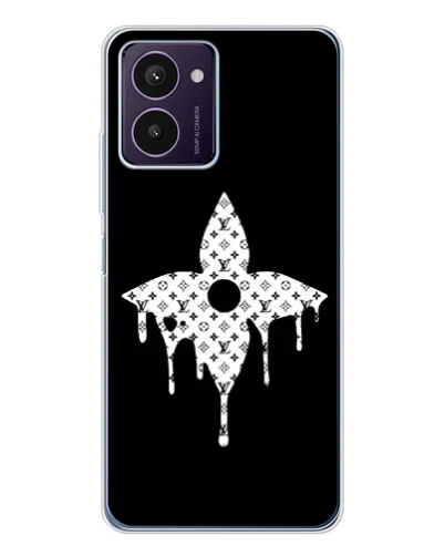Чехол для HMD Pulse Pro с картинкой «Цветочная монограмма»