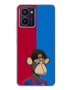Чехол для HMD Pulse Pro с картинкой «Bored Ape — фанат Барсы»