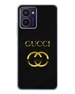 Чехол для HMD Pulse Pro с картинкой «Золотой логотип Gucci»