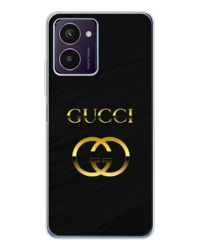 Чехол для HMD Pulse Pro с картинкой «Золотой логотип Gucci»