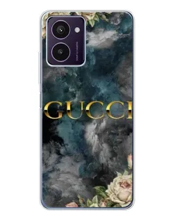 Чехол для HMD Pulse Pro с картинкой «Абстрактные цветы Gucci»