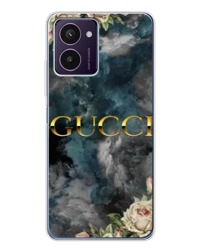 Чехол для HMD Pulse Pro с картинкой «Абстрактные цветы Gucci»
