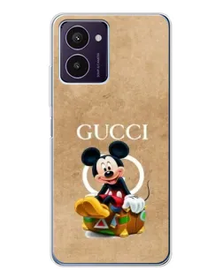 Чехол для HMD Pulse Pro с картинкой «Микки Маус Gucci — крафт»