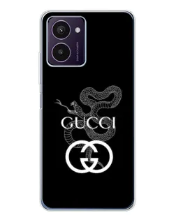 Чехол для HMD Pulse Pro с картинкой «Gucci — серебряная змея»