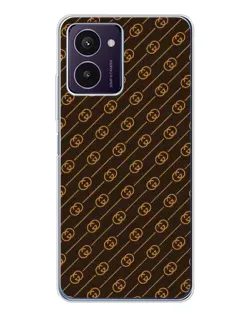 Чехол для HMD Pulse Pro с картинкой «Gucci — золотые диагонали»