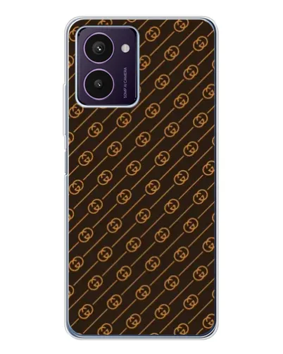 Чехол для HMD Pulse Pro с картинкой «Gucci — золотые диагонали»