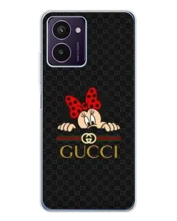 Чехол для HMD Pulse Pro с картинкой «Минни Маус Gucci — черный»