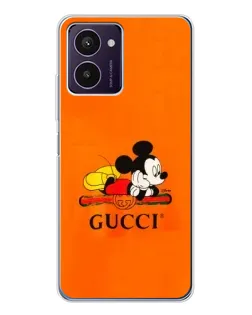 Чехол для HMD Pulse Pro с картинкой «Микки Маус Gucci — оранж»