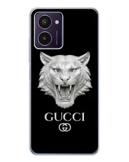 Чехол для HMD Pulse Pro с картинкой «Gucci — серебряный лев»