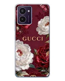 Чехол для HMD Pulse Pro с картинкой «Gucci — бордовые розы»