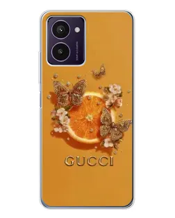 Чехол для HMD Pulse Pro с картинкой «Gucci — золотые бабочки»