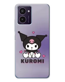 Чохол для HMD Pulse Pro з картинкою «Kuromi — фіолетовий арт»