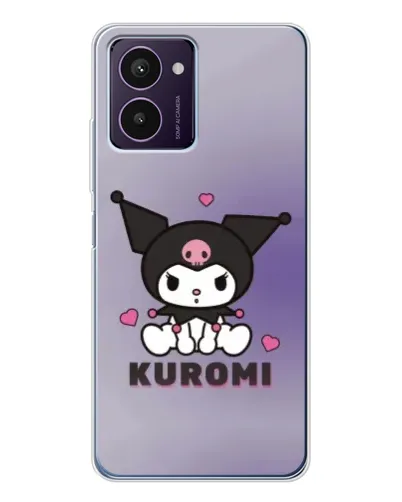 Чохол для HMD Pulse Pro з картинкою «Kuromi — фіолетовий арт»