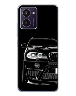 Чехол для HMD Pulse Pro с картинкой «Темный силуэт BMW»