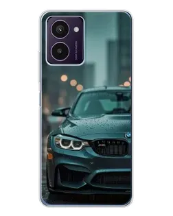 Чехол для HMD Pulse Pro с картинкой «BMW в огнях города»