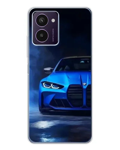 Чехол для HMD Pulse Pro с картинкой «Голубая BMW M4» Чехол для HMD Pulse Pro с картинкой «Голубая BMW M4»