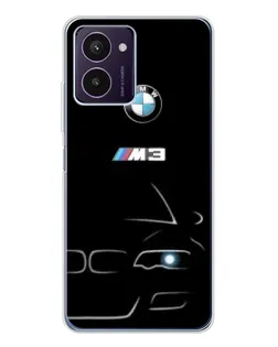 Чехол для HMD Pulse Pro с картинкой «Минималистичный принт BMW M3»