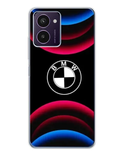 Чехол для HMD Pulse Pro с картинкой «Логотип BMW и неоновые дуги» Чехол для HMD Pulse Pro с картинкой «Логотип BMW и неоновые дуги»