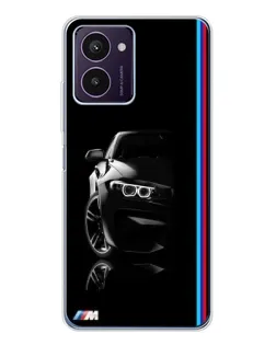 Чехол для HMD Pulse Pro с картинкой «Силуэт BMW в темноте»