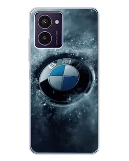 Чехол для HMD Pulse Pro с картинкой «Логотип BMW — лед»