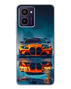 Чехол для HMD Pulse Pro с картинкой «BMW — золотая эмблема»
