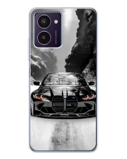 Чехол для HMD Pulse Pro с картинкой «BMW — акварельный дрифт»