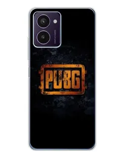 Чохол для HMD Pulse Pro з картинкою «PUBG — золотий логотип»