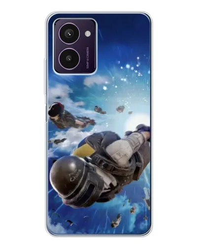Чохол для HMD Pulse Pro з картинкою «Десант PUBG — стрибок»