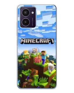 Чохол для HMD Pulse Pro з картинкою «Minecraft класичний світ»