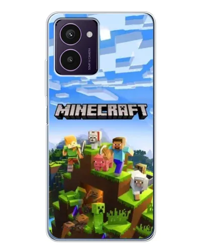 Чохол для HMD Pulse Pro з картинкою «Minecraft класичний світ»
