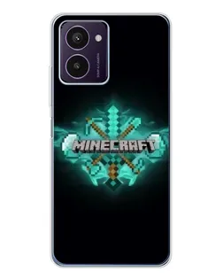 Чохол для HMD Pulse Pro з картинкою «Minecraft Diamond лого»