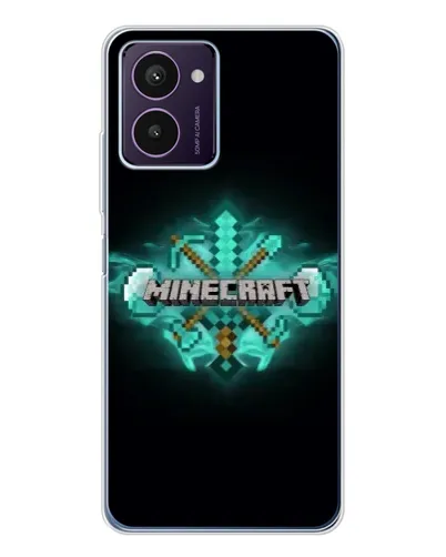 Чохол для HMD Pulse Pro з картинкою «Minecraft Diamond лого»