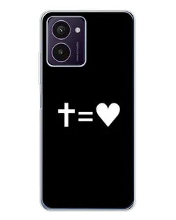 Чехол для HMD Pulse Pro с картинкой «Крест и Сердце»