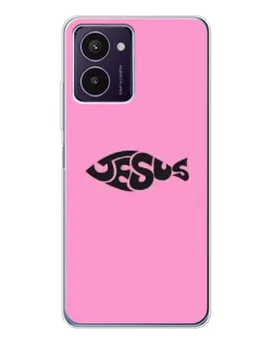 Чехол для HMD Pulse Pro с картинкой «Розовый символ  Jesus»