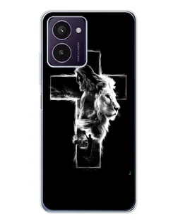 Чехол для HMD Pulse Pro с картинкой «Сияющий крест Jesus»